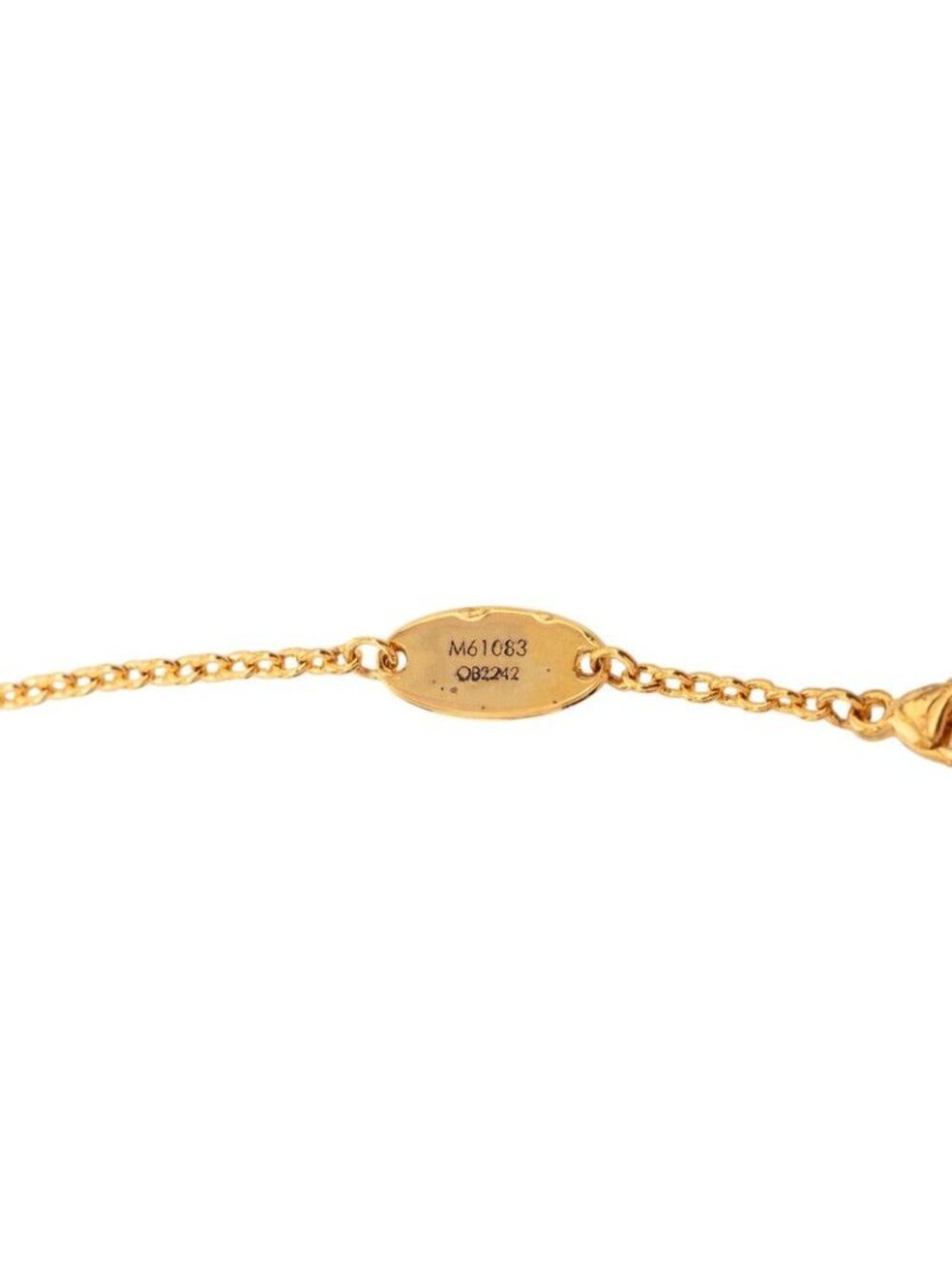 Louis Vuitton Essential Necklace Gold Plated - Picture 6 of 7